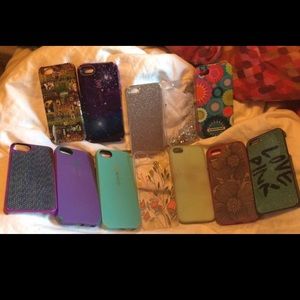 iPhone 5/5SE phone case lot